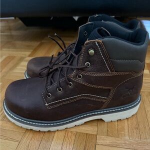 Irish Setter Men's Kittson Steel Toe Leather 6" Work Boots 83666 Size 11.5